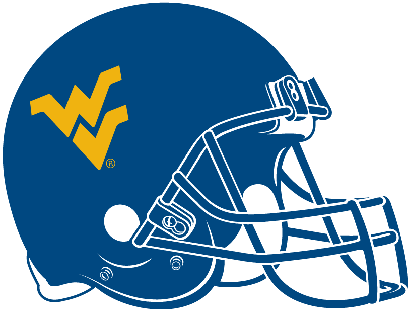 West Virginia Mountaineers 1980-Pres Helmet Logo iron on paper